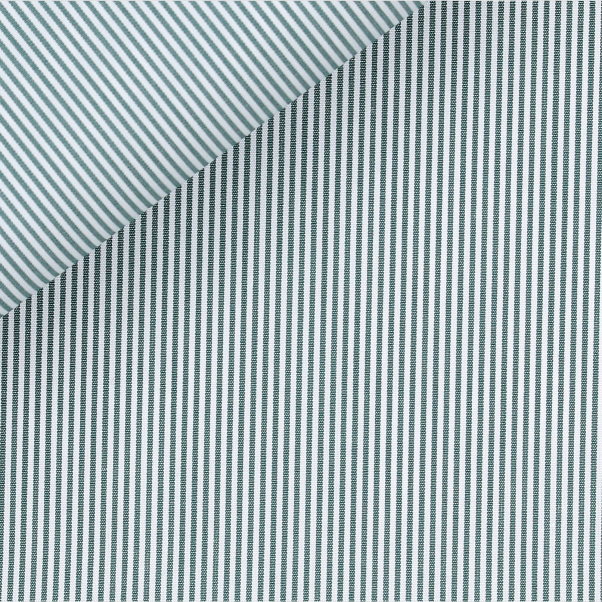 Poplin Stripes Green