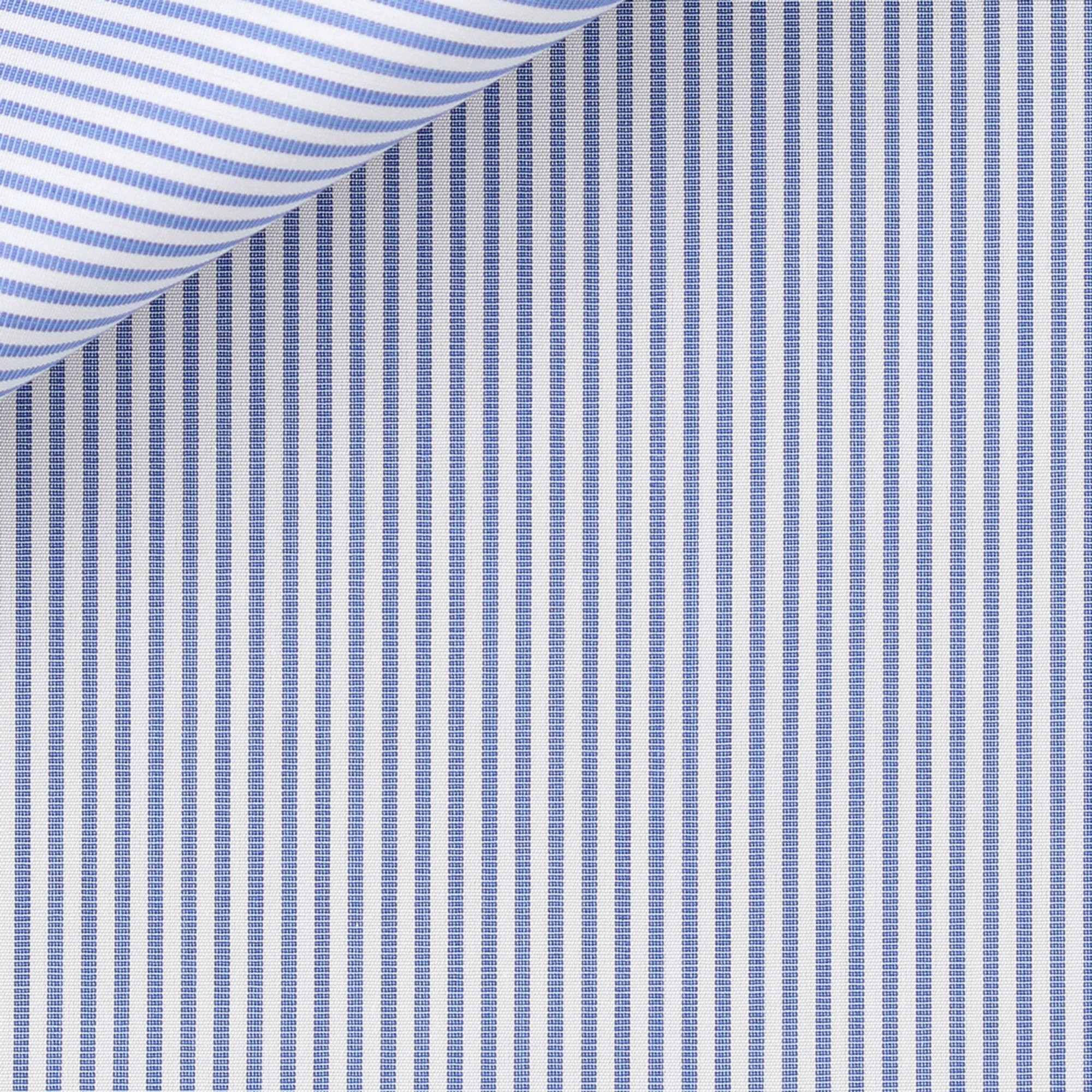 Poplin Stripes Blue