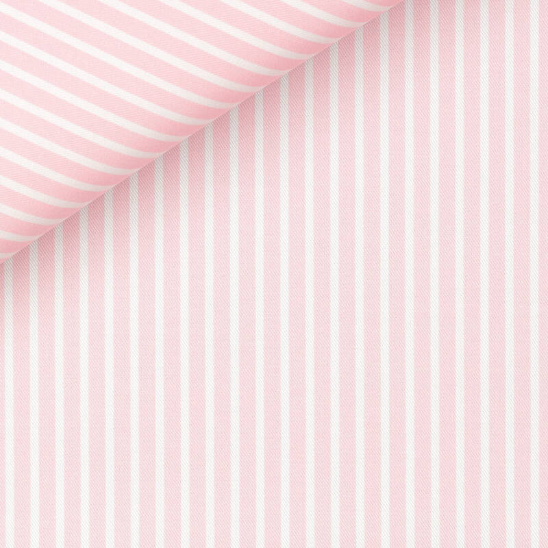 Twill Stripes Pink