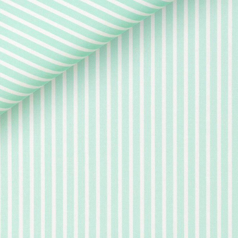 Twill Stripes Green