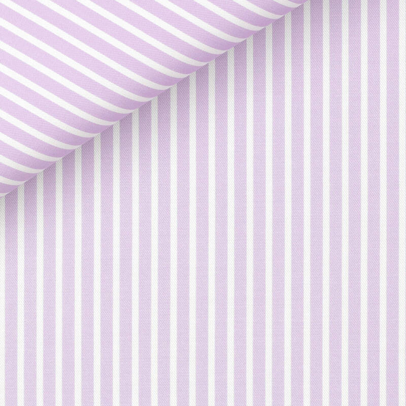 Twill Stripes Mauve