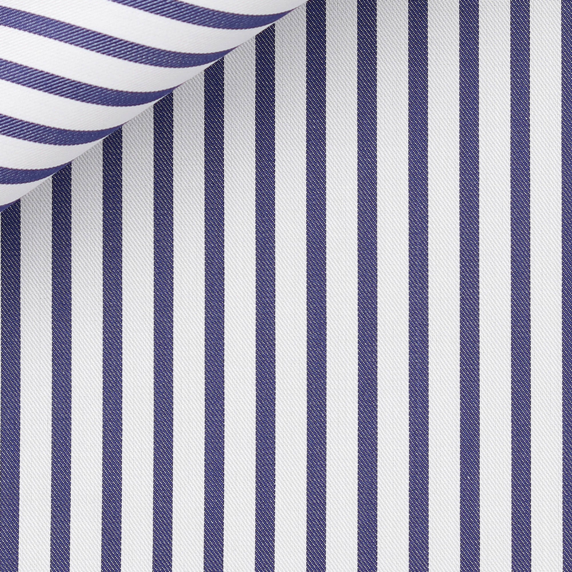 Twill Stripes Blue