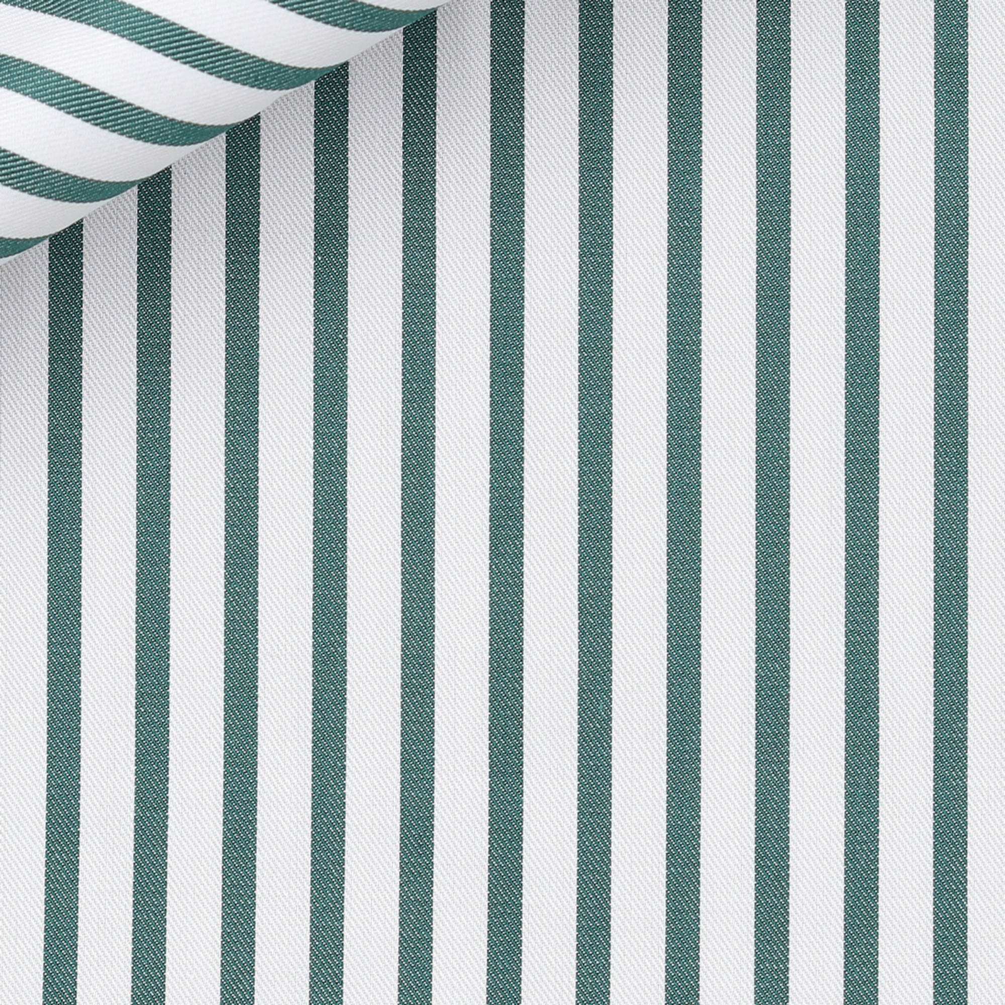 Twill Stripes Green