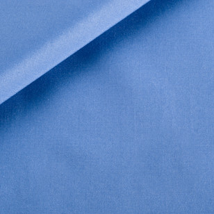 Poplin Plain Blue