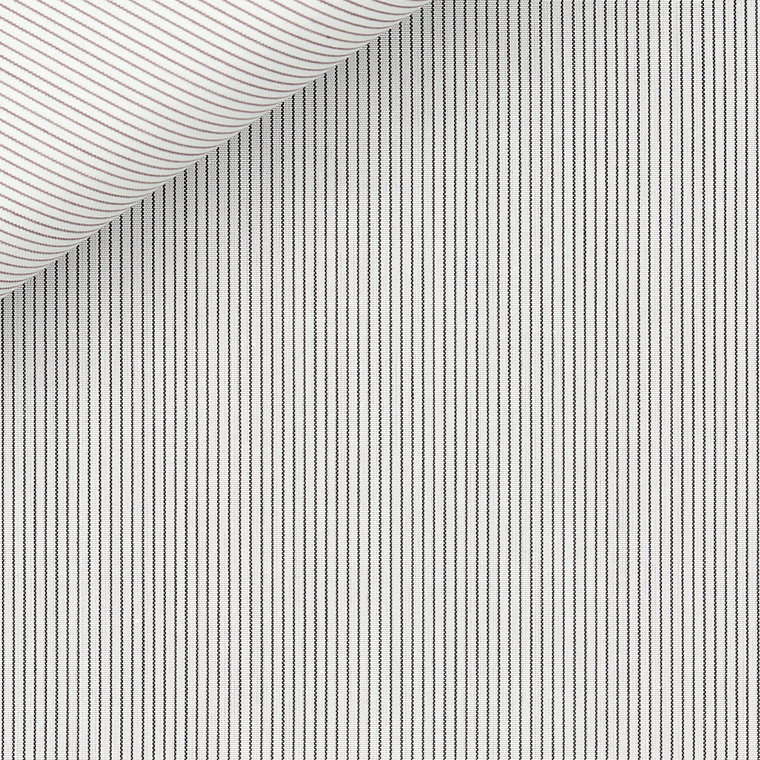 Poplin Stripes Black