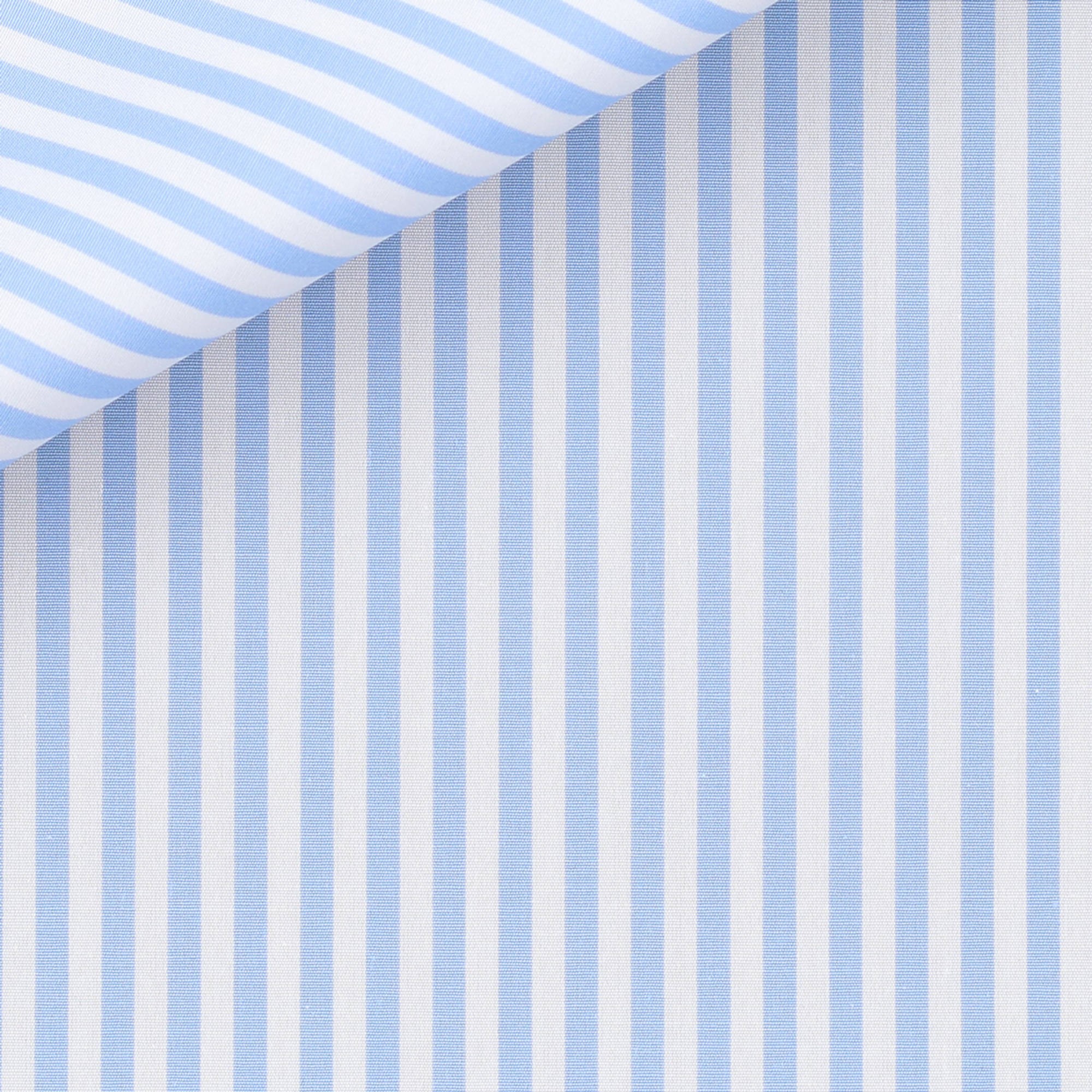 Poplin Stripes Blue