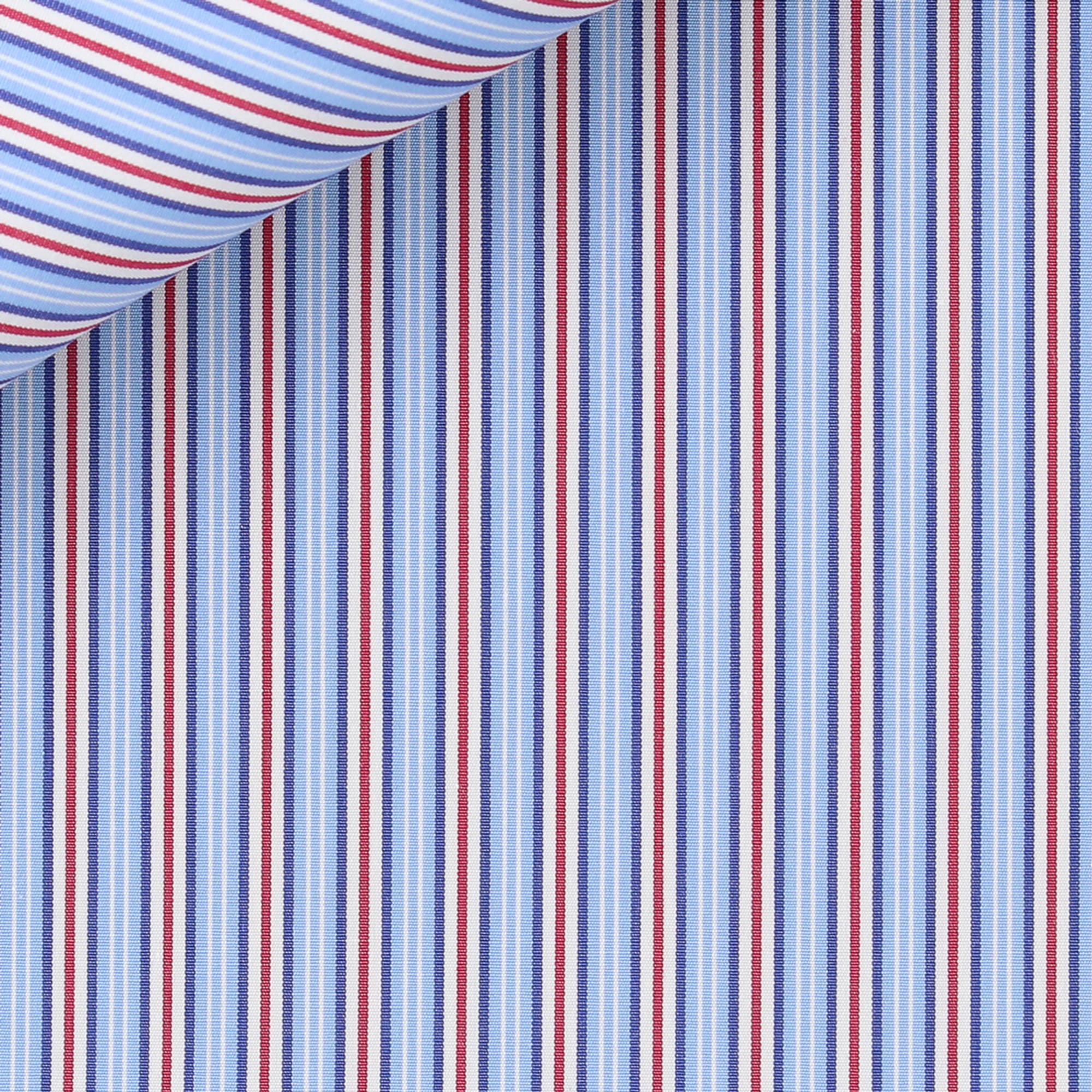 Poplin Stripes Red