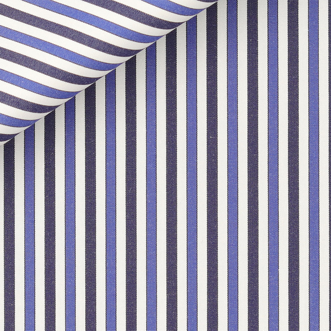 Poplin Stripes Blue