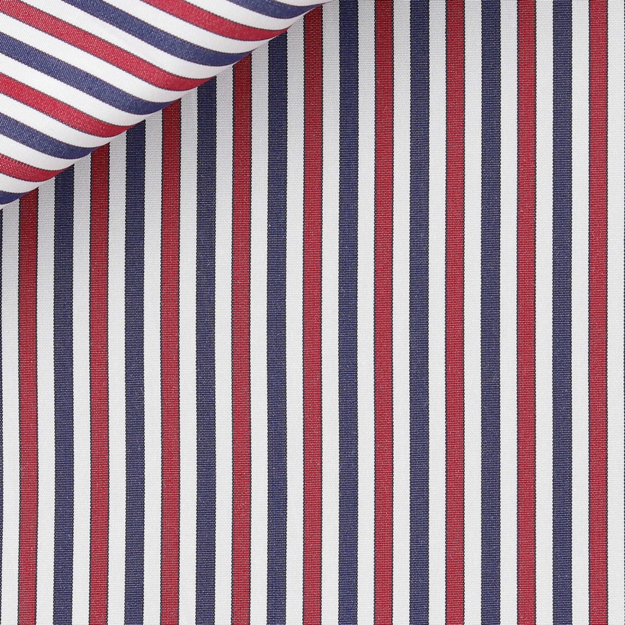 Poplin Stripes Red
