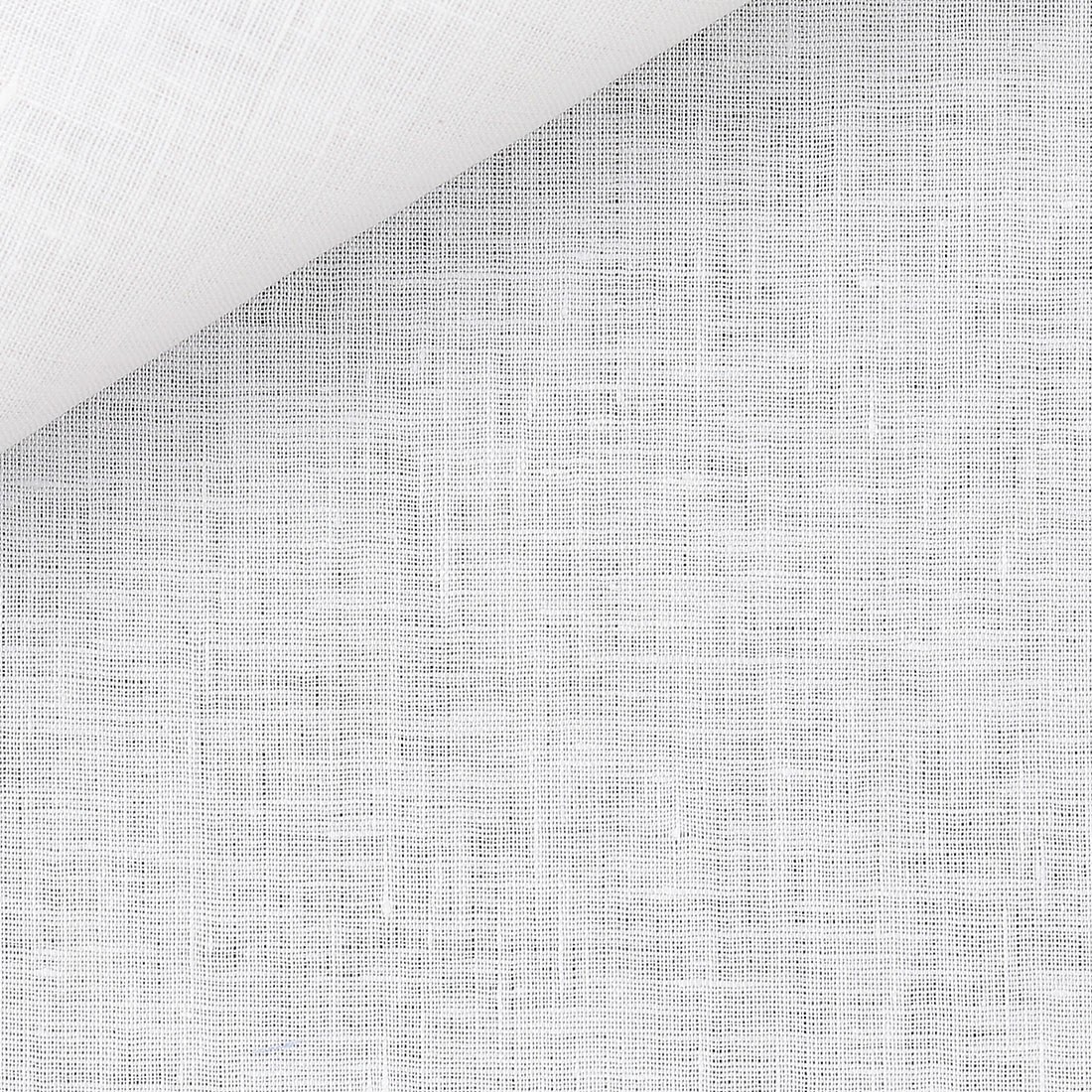 Linen Plain White (easy care)