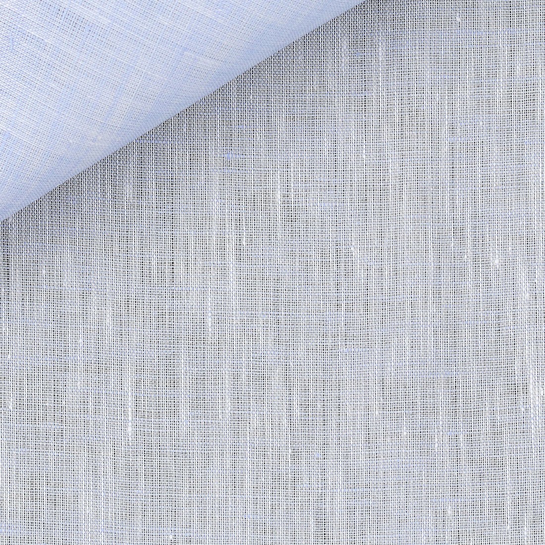 Linen Plain Blue (easy care)