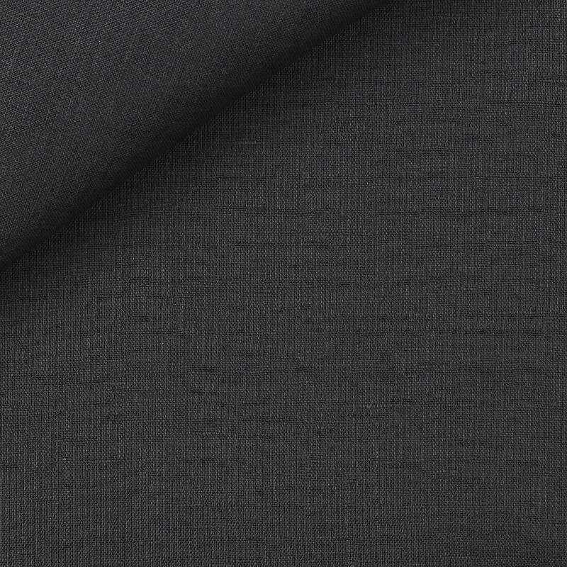 Linen Plain Black