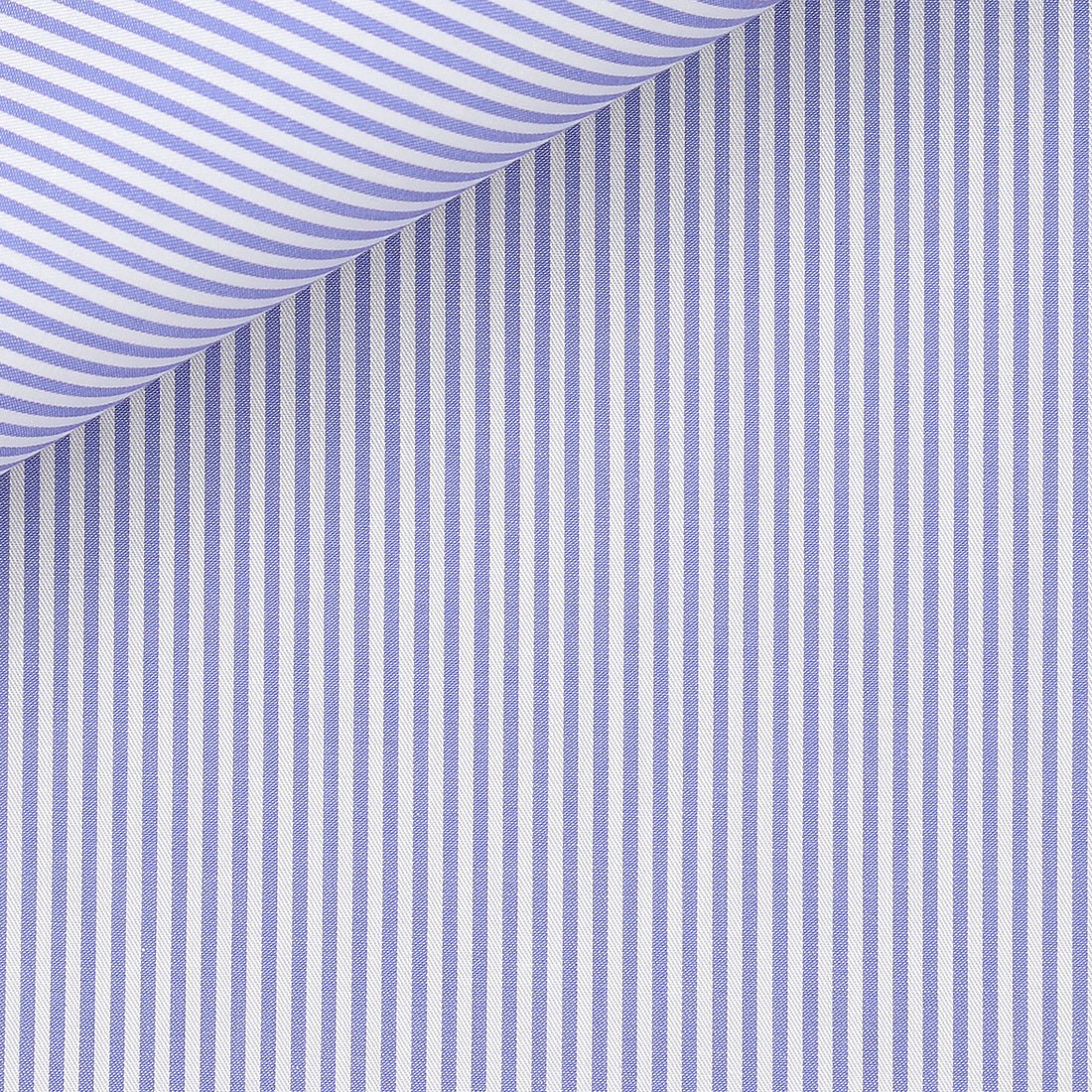 Twill Stripes Blue (easy care)