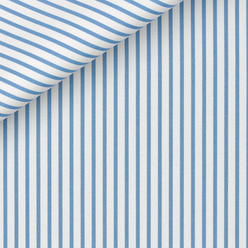 Poplin Stripes Blue
