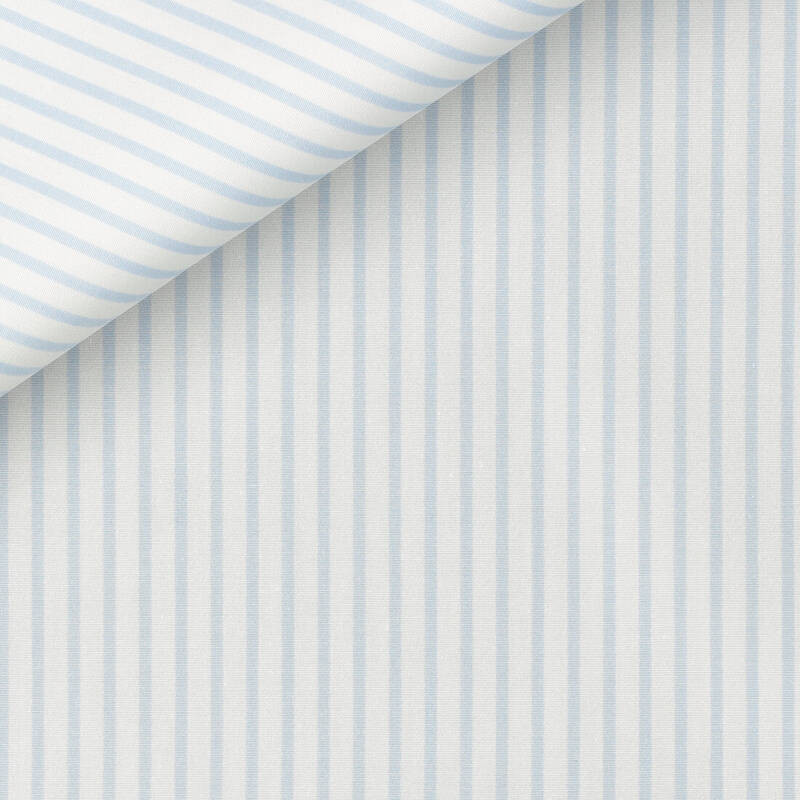 Poplin Stripes Blue
