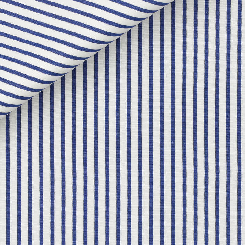 Poplin Stripes Blue