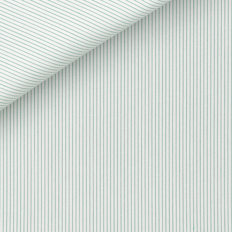 Poplin Stripes Green