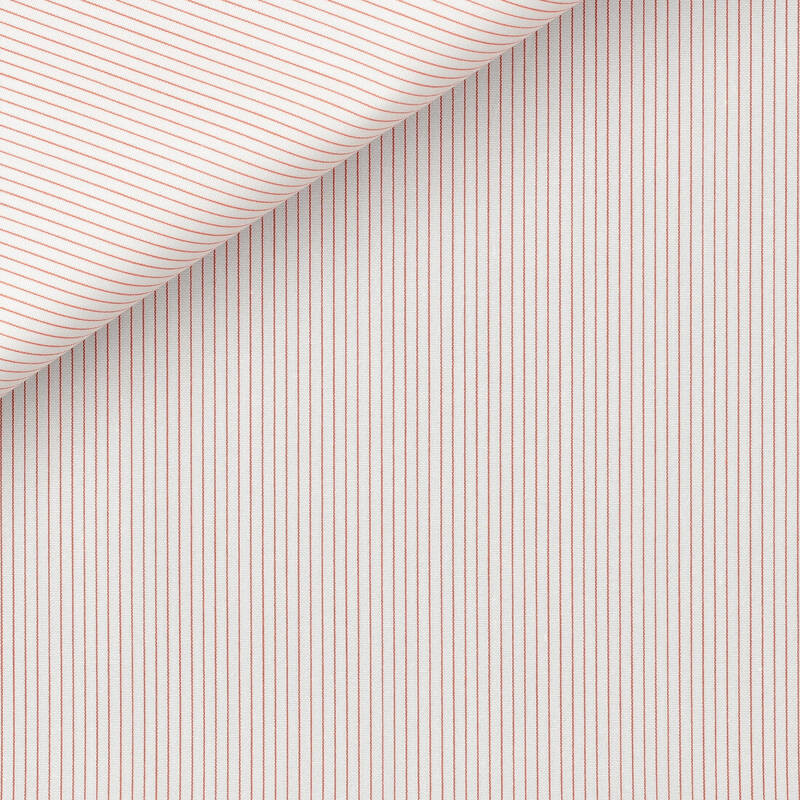 Poplin Stripes Orange