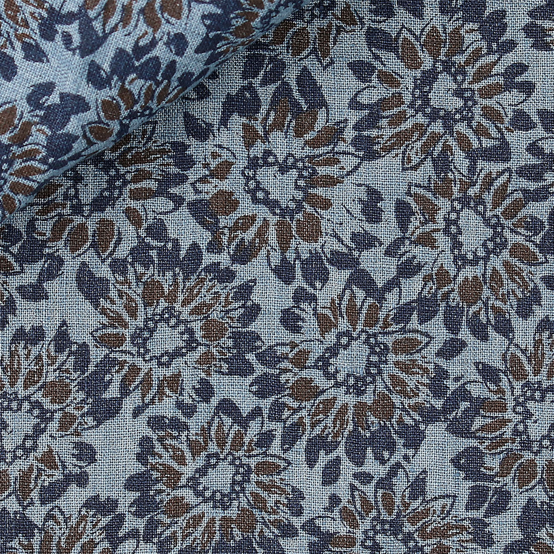 Linen Pattern Blue