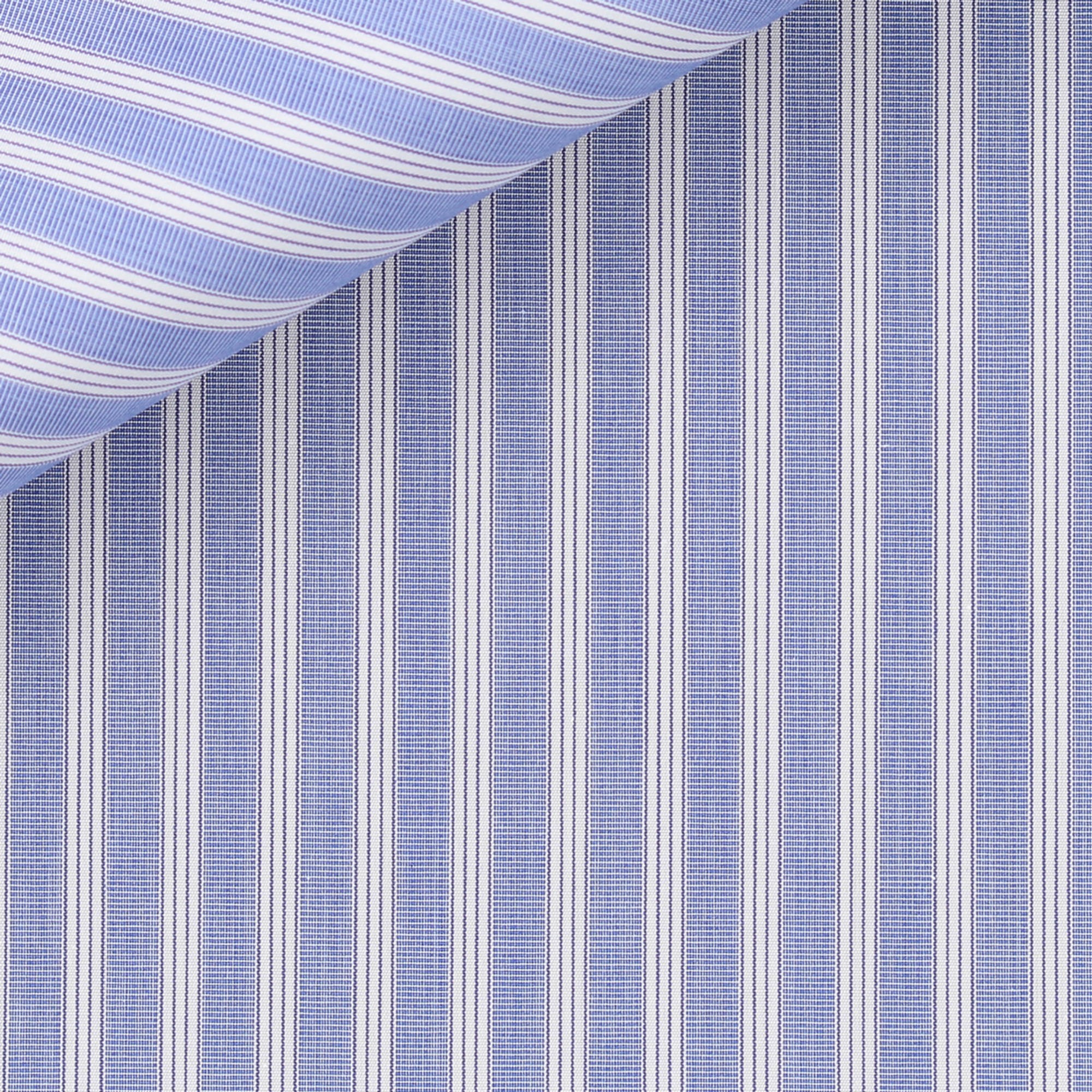 Poplin Stripes Blue