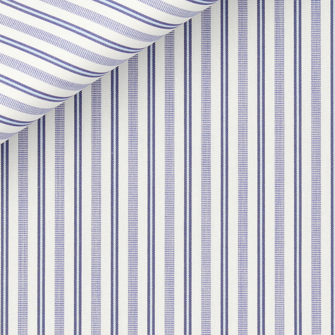 Poplin Stripes Blue