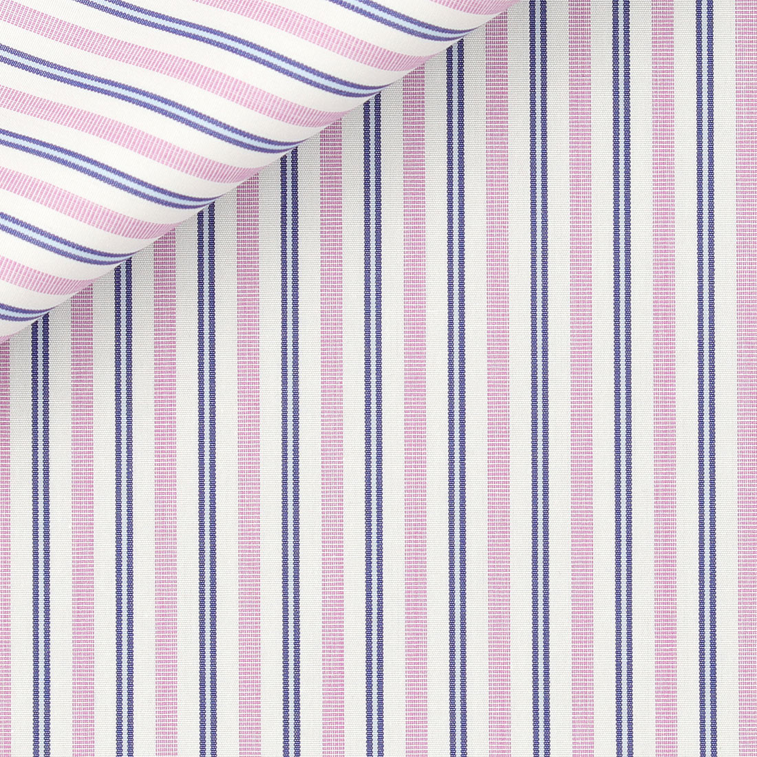 Poplin Stripes Purple