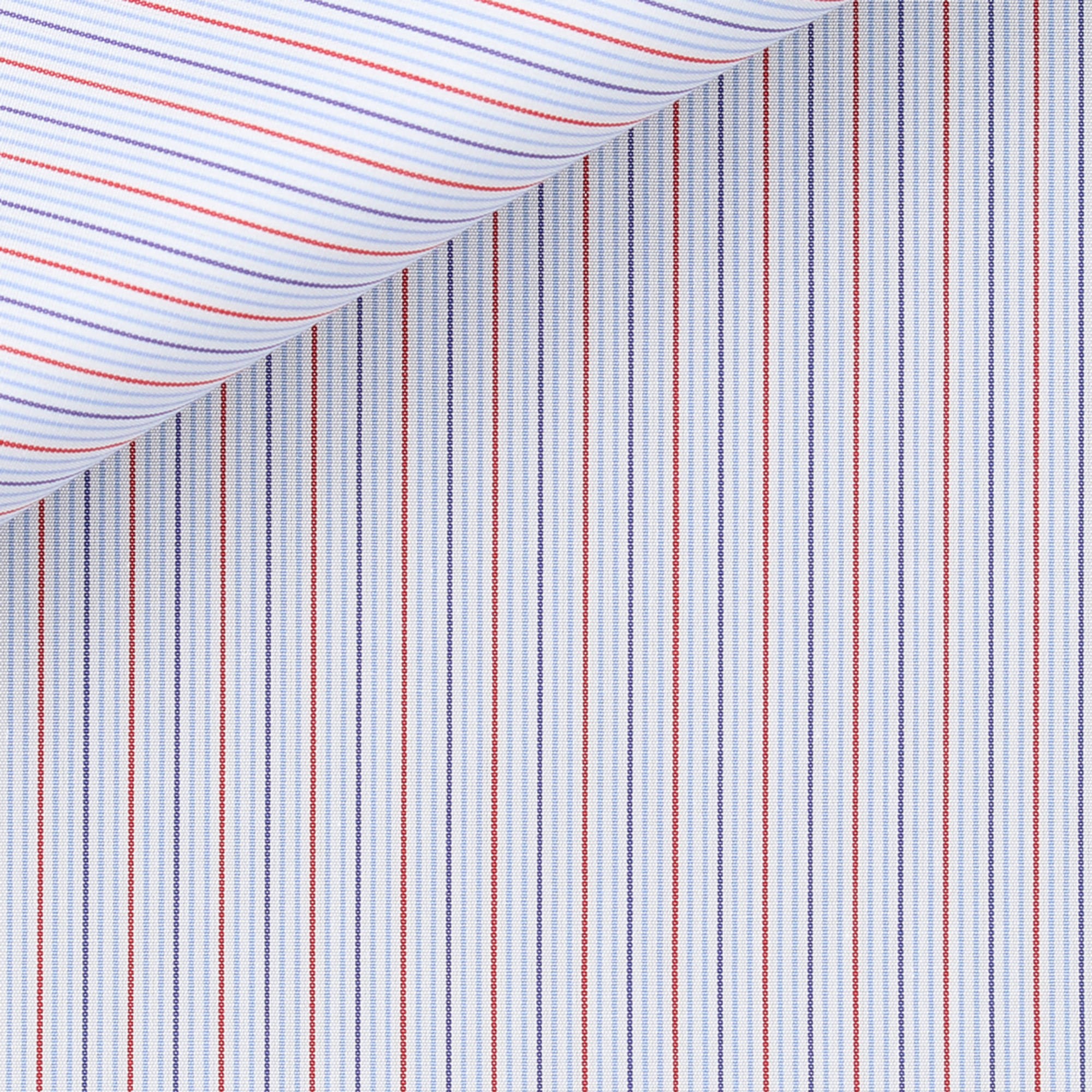 Red Stripes Poplin