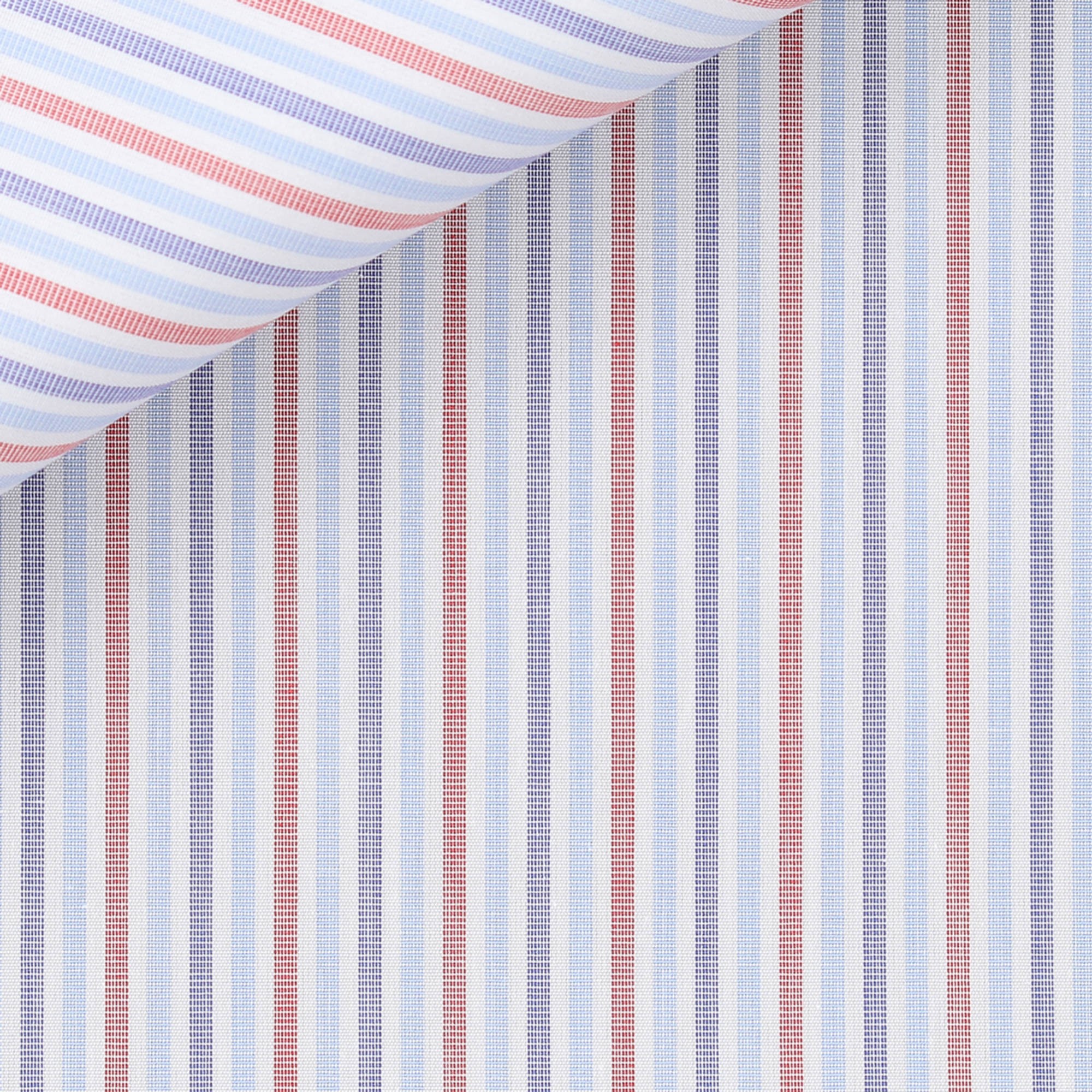 Red Stripes Poplin