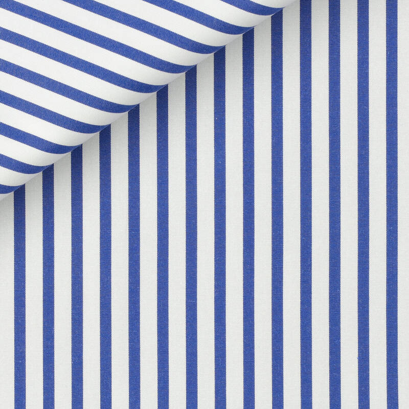Poplin Stripes Blue