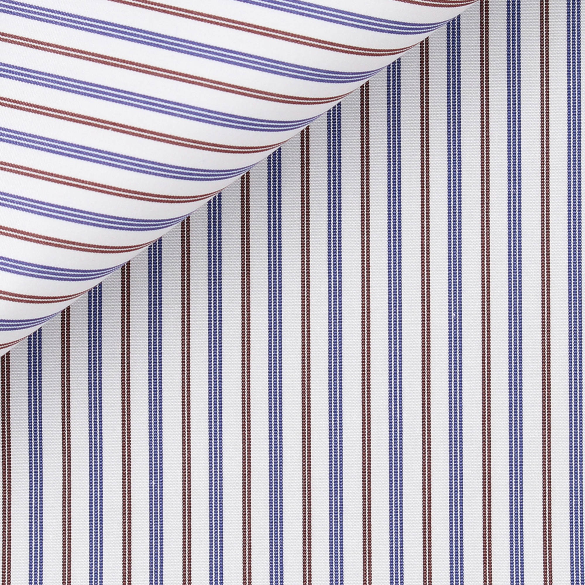Brown Stripes Poplin 