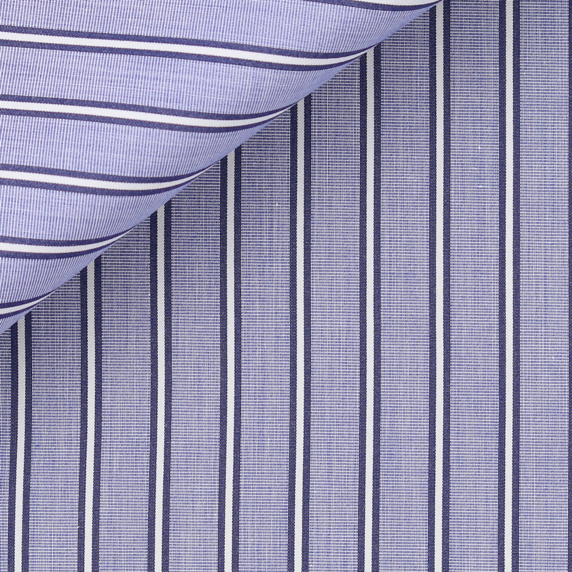 Poplin Stripes Blue
