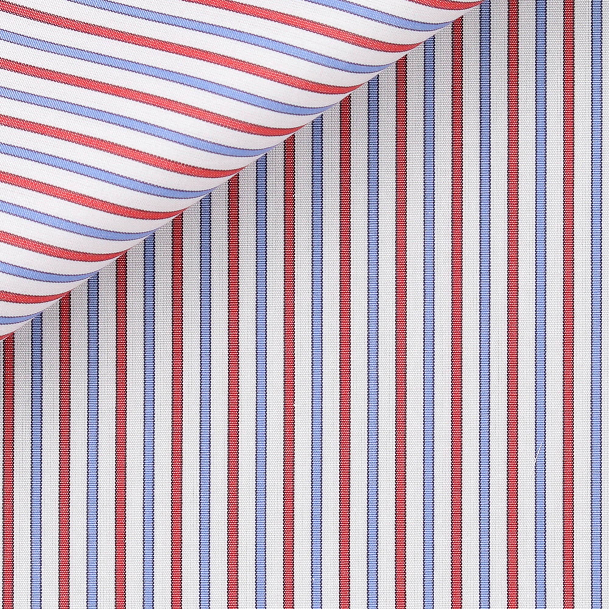 Poplin Stripes Red