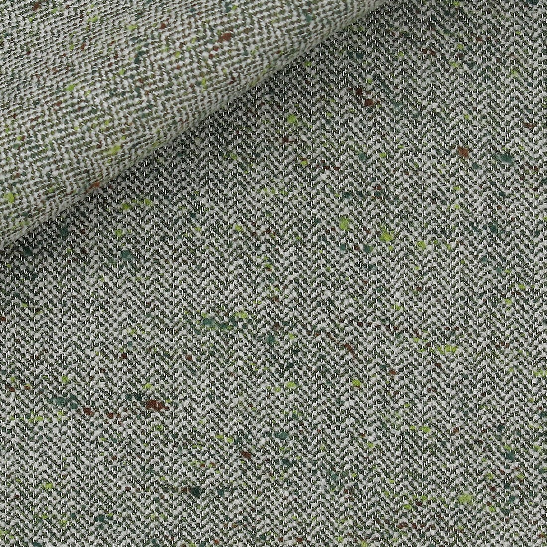 Bouclé Plain Green