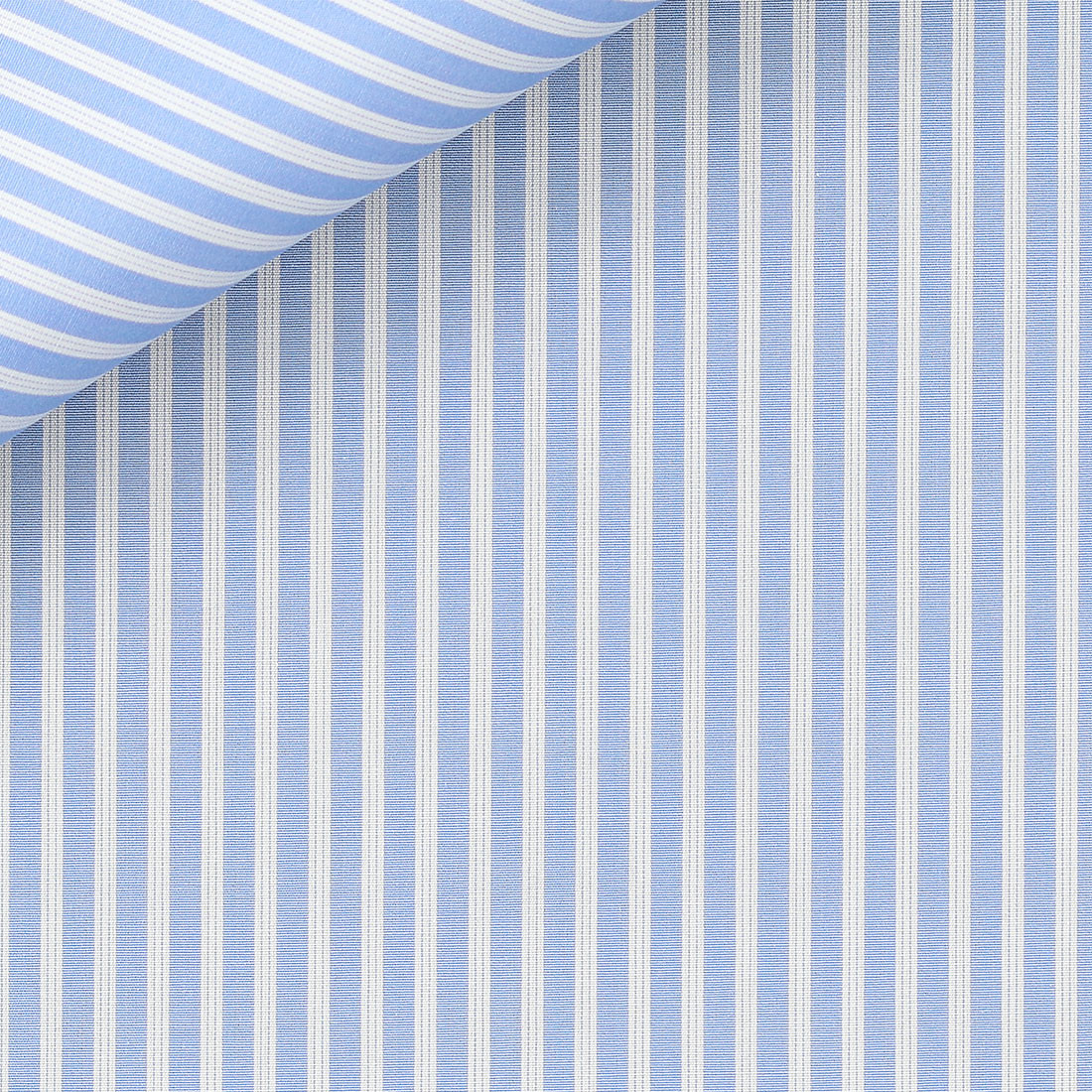 Poplin Stripes Blue