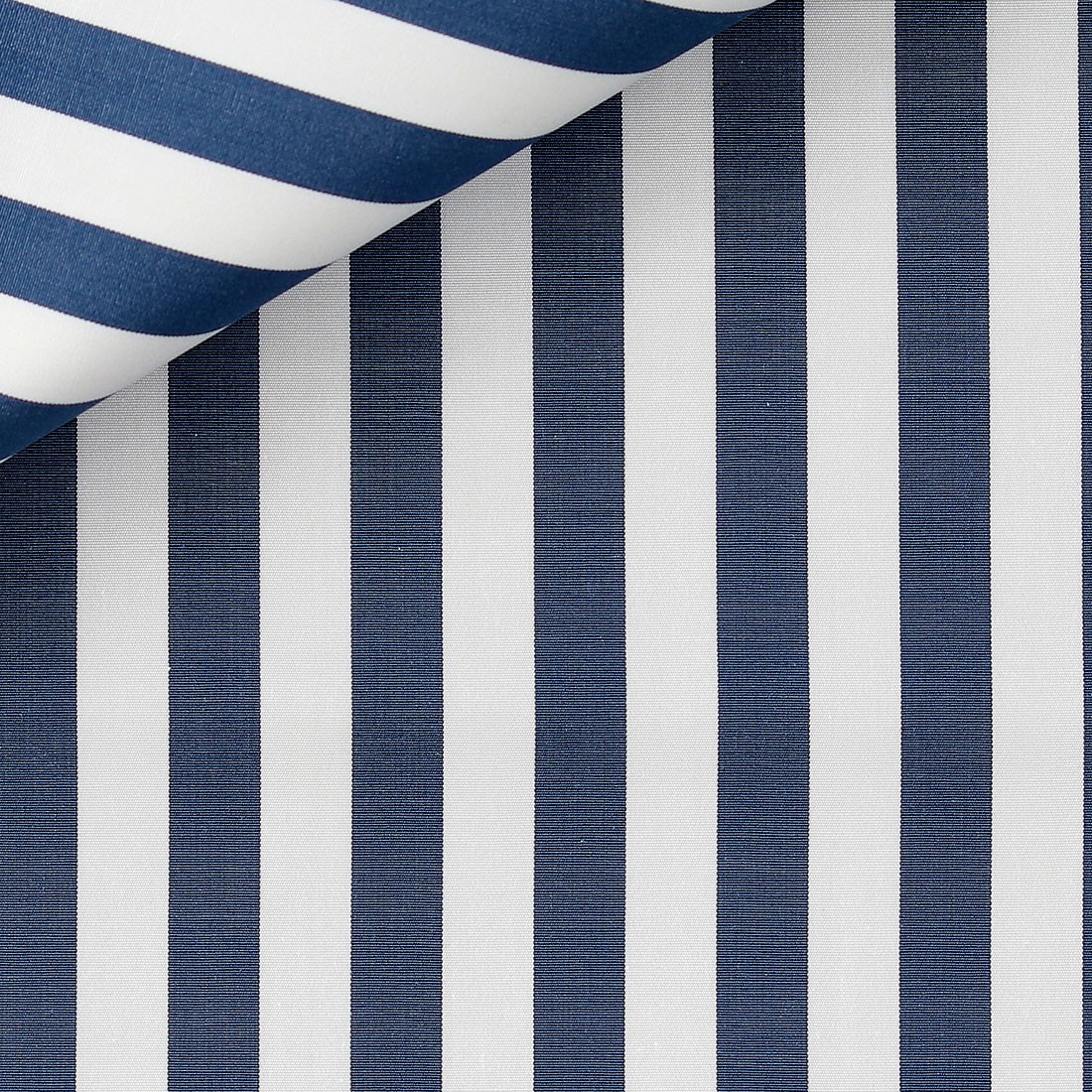 Poplin Stripes Blue