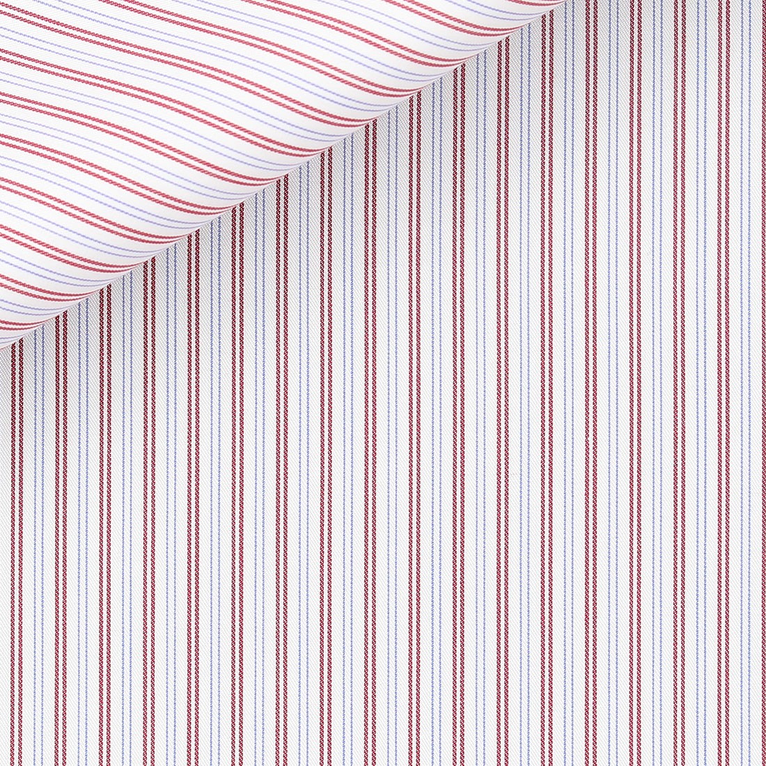 Twill Stripes Red