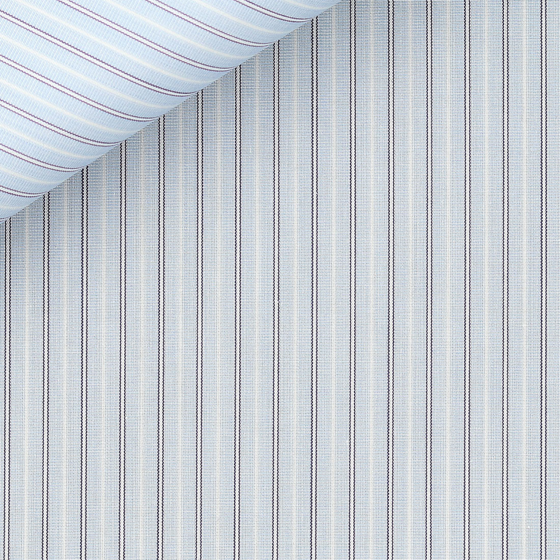 Poplin Stripes Blue