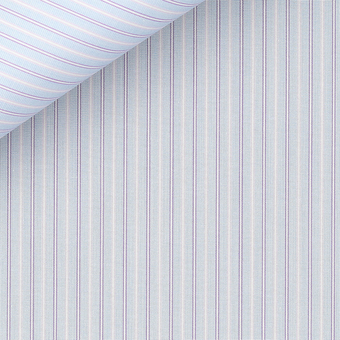 Poplin Stripes Purple
