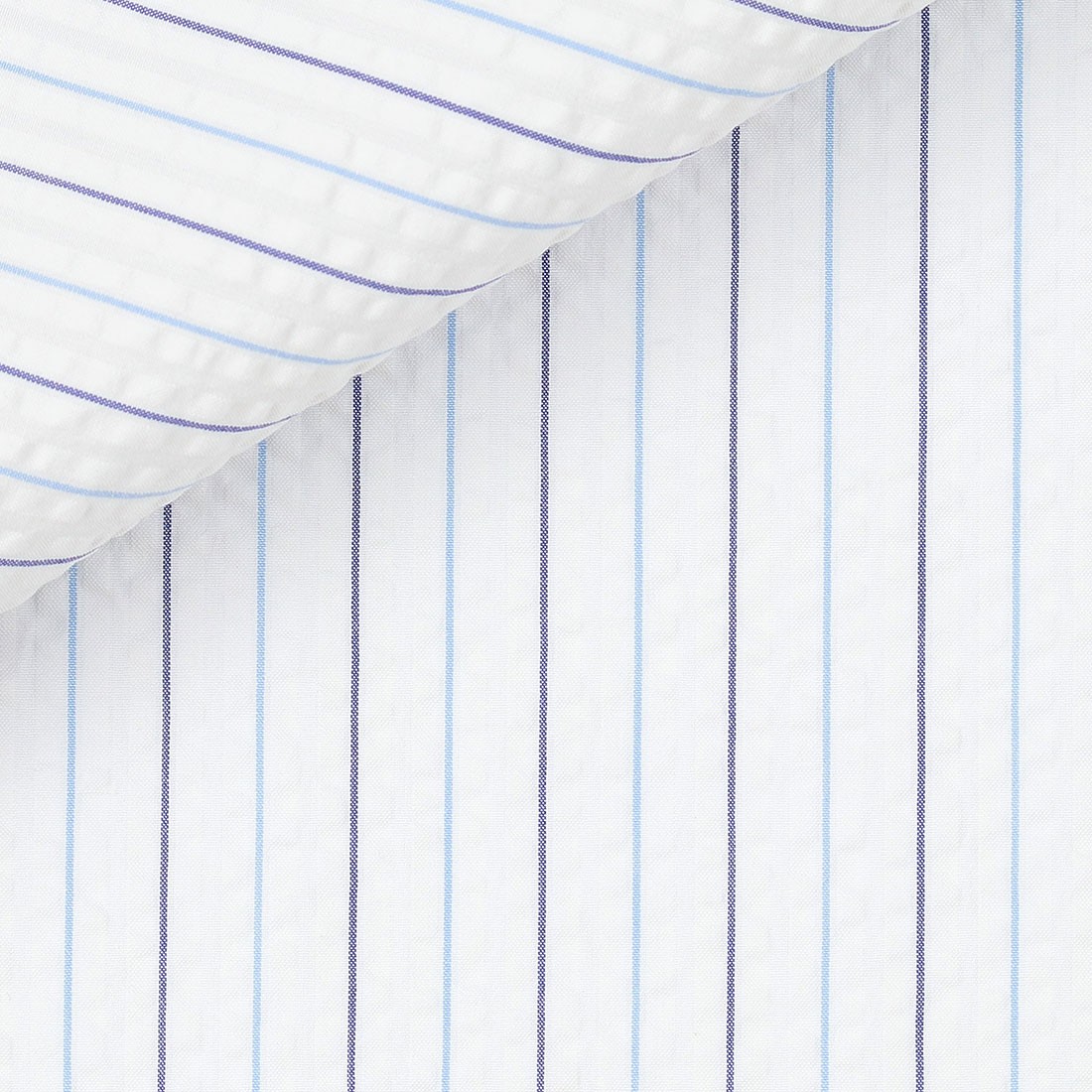 Seersucker Stripes Blue