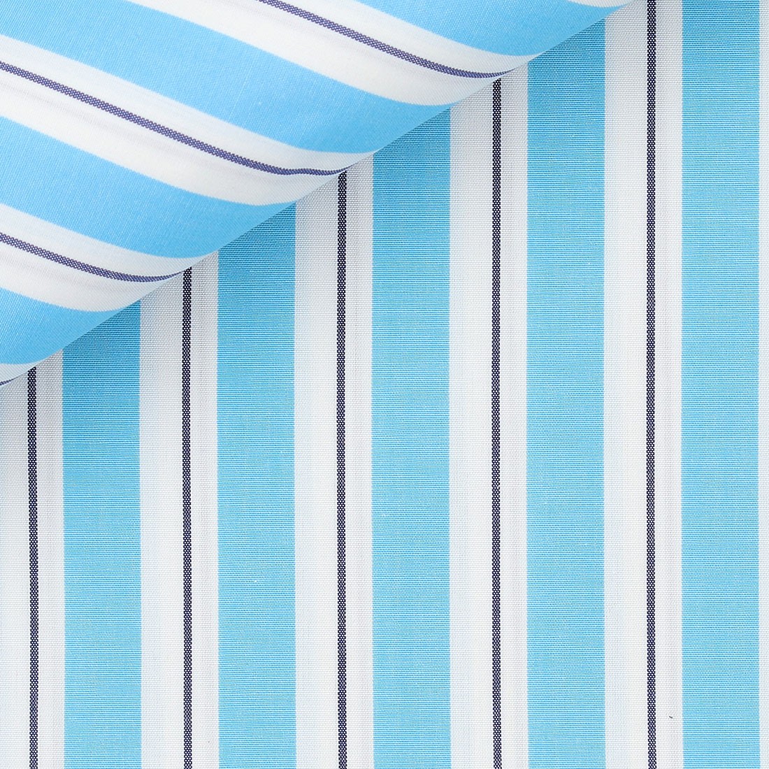 Linen Stripes Blue