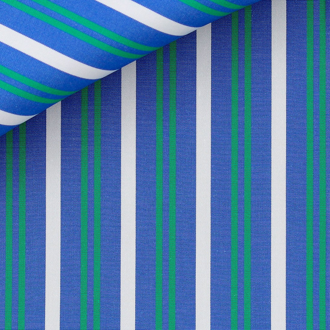 Poplin Stripes Green