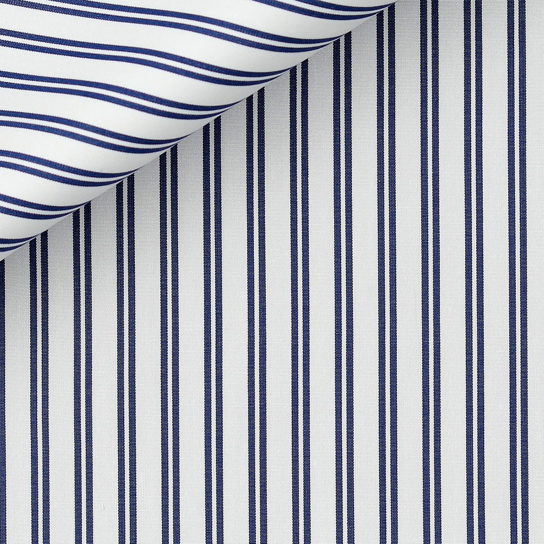 Poplin Stripes Blue