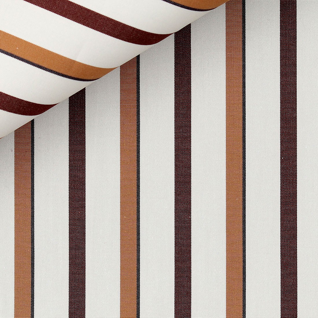 Poplin Stripes Brown