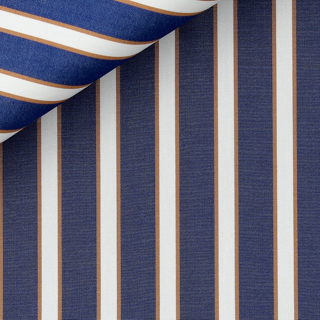 Poplin Stripes Blue