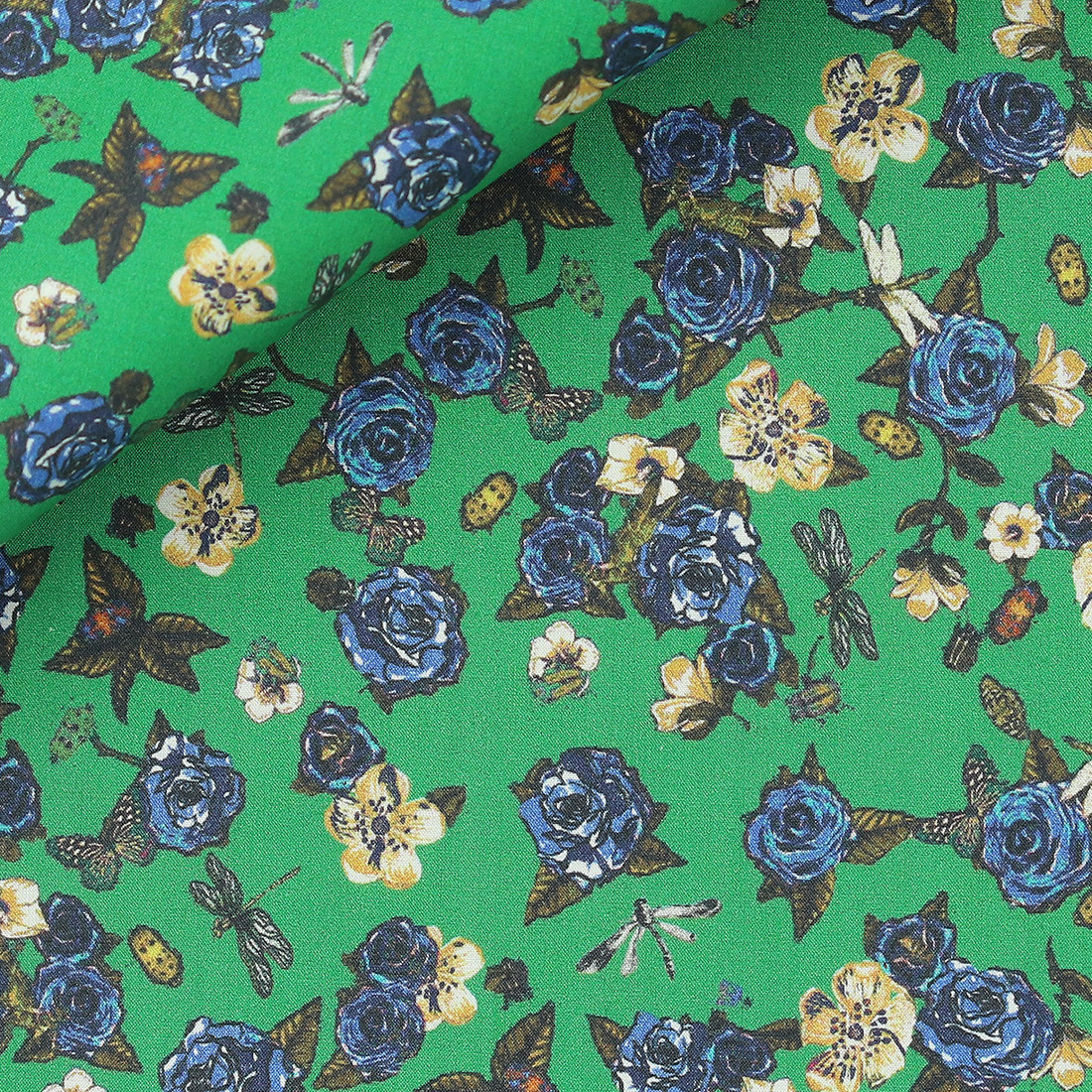 Poplin Pattern Green