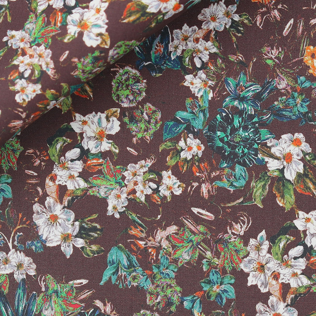 Poplin Pattern Brown