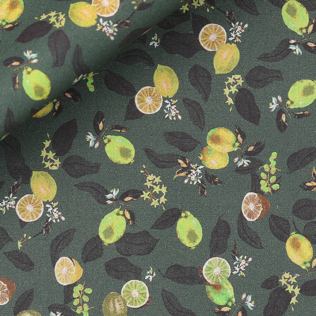 Poplin Pattern Green