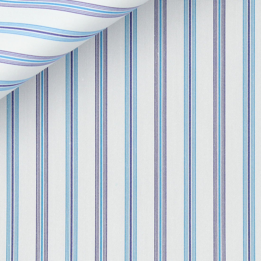 Poplin Stripes Blue