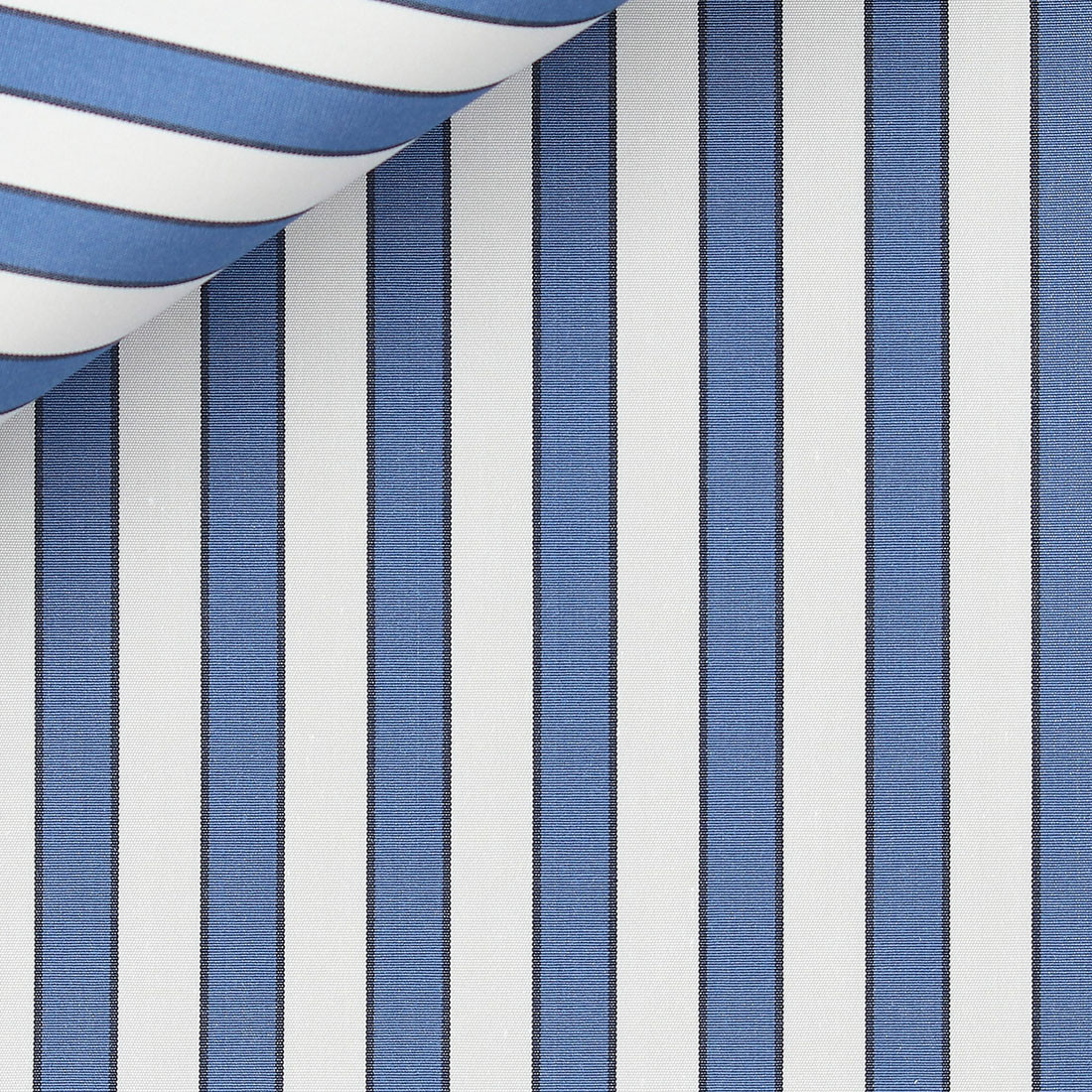 Poplin Stripes Blue