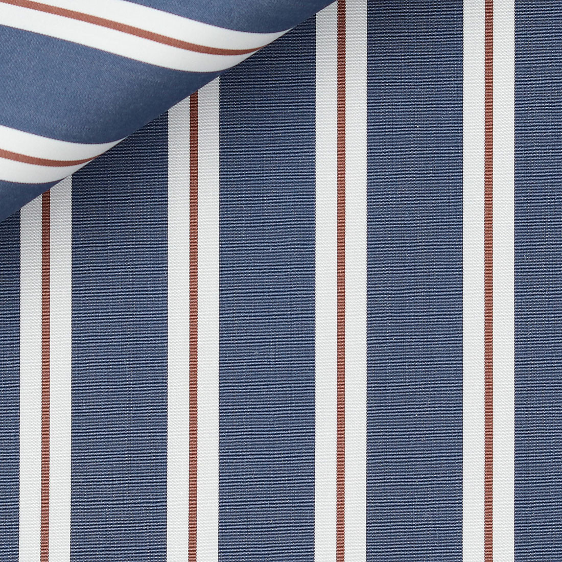 Poplin Stripes Blue